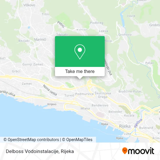 Delboss Vodoinstalacije map