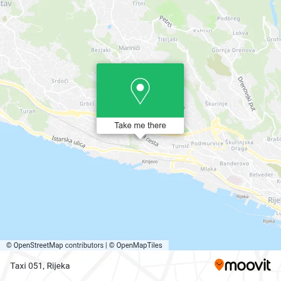 Taxi 051 map