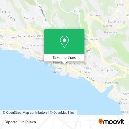 Riportal.Hr map