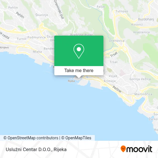 Uslužni Centar D.O.O. map