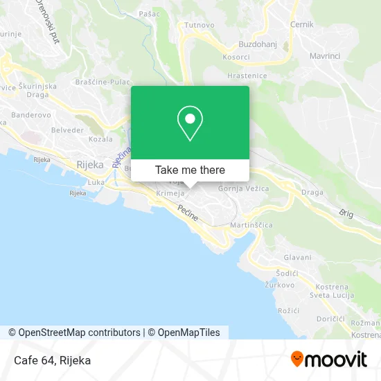 Cafe 64 map