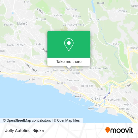Jolly Autoline map