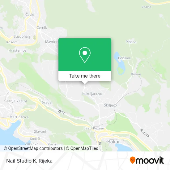 Nail Studio K map