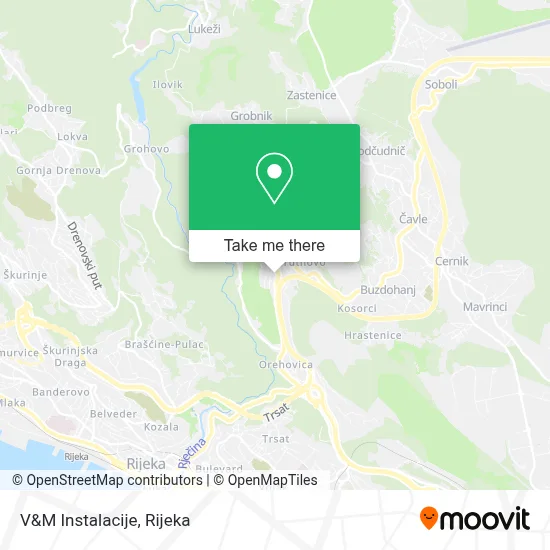 V&M Instalacije map