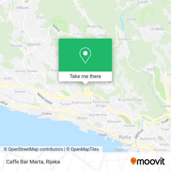 Caffe Bar Marta map