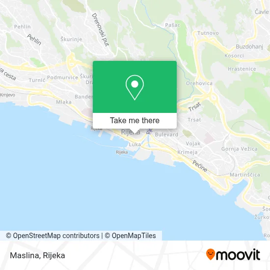 Maslina map