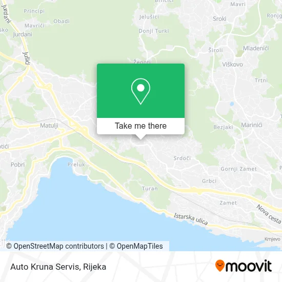 Auto Kruna Servis map