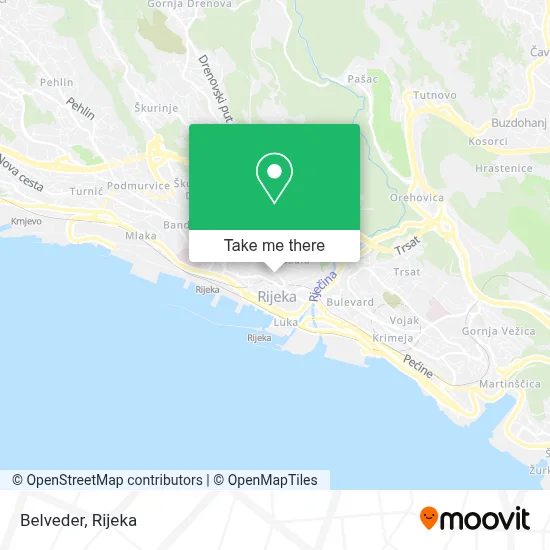 Belveder map
