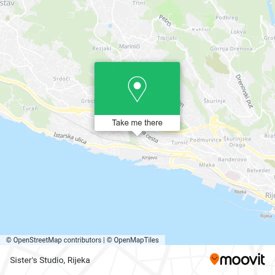 Sister's Studio map