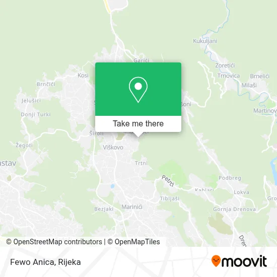 Fewo Anica map