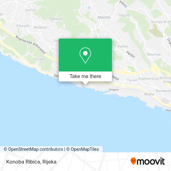 Konoba Ribica map
