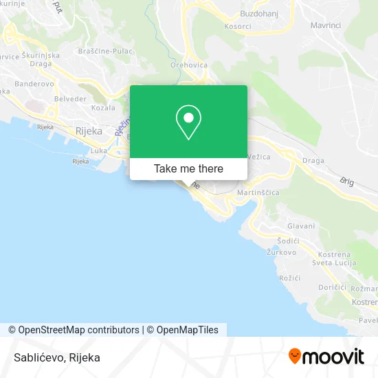 Sablićevo map