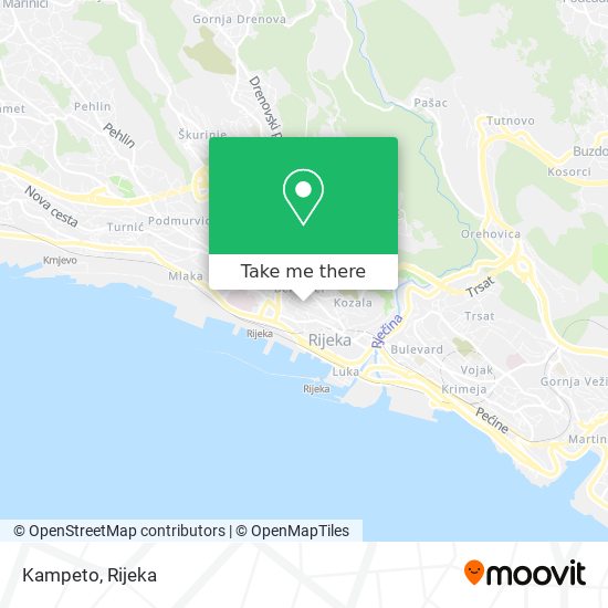 Kampeto map