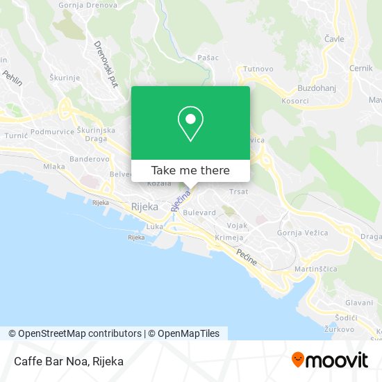 Caffe Bar Noa map