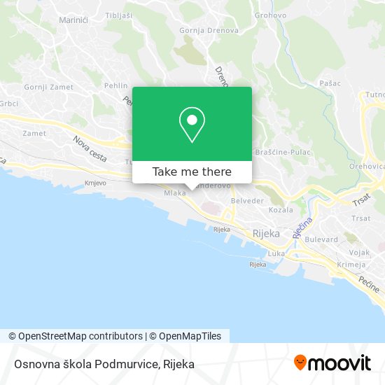 Osnovna škola Podmurvice map