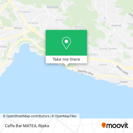 Caffe Bar MATEA map