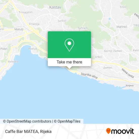 Caffe Bar MATEA map
