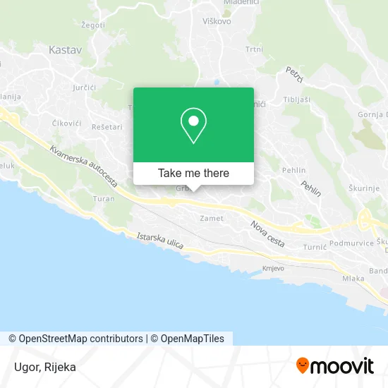 Ugor map