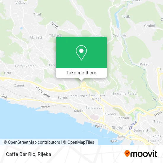 Caffe Bar Rio map