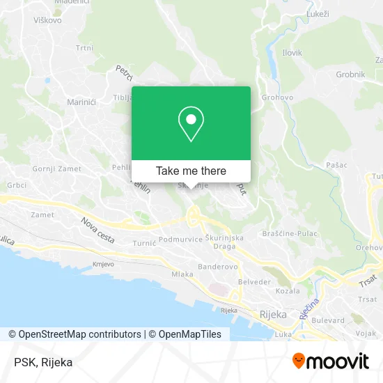 PSK map