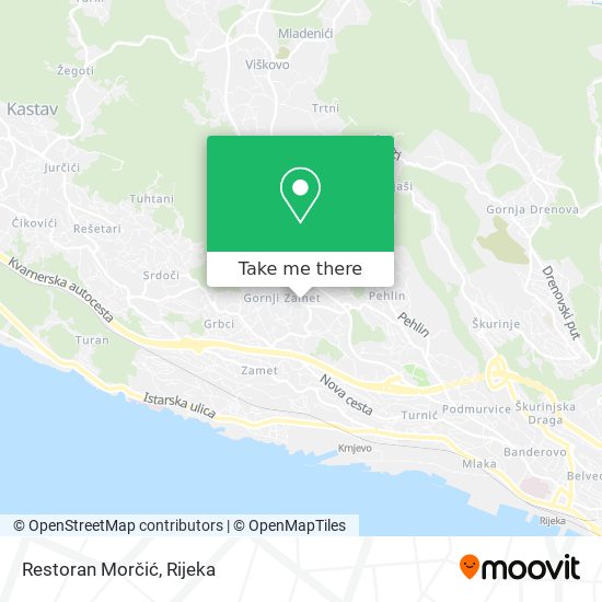 Restoran Morčić map