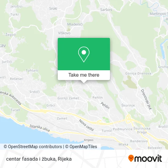 centar fasada i žbuka map