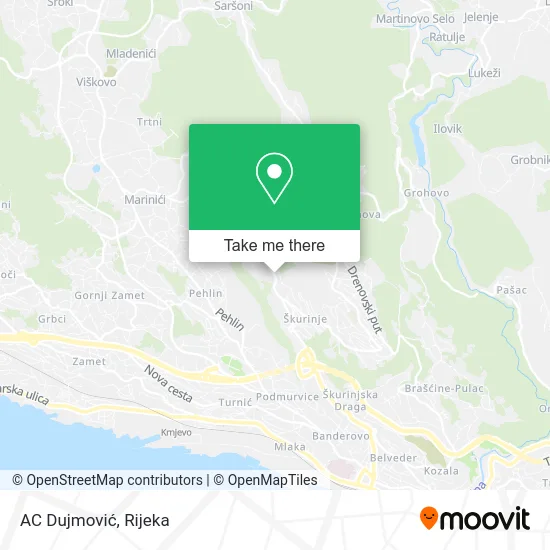 AC Dujmović map