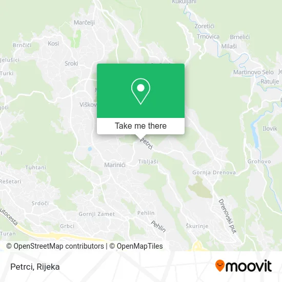 Petrci map