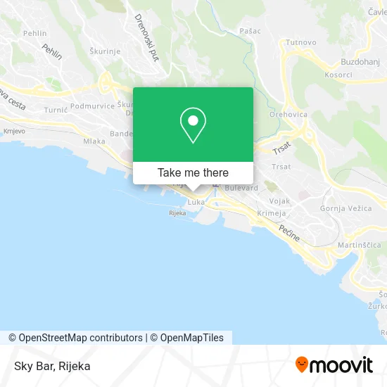 Sky Bar map
