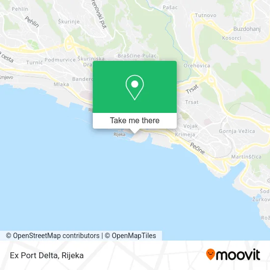 Ex Port Delta map