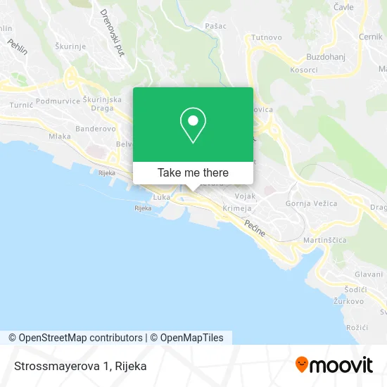 Strossmayerova 1 map