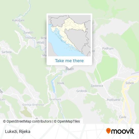 Lukeži map