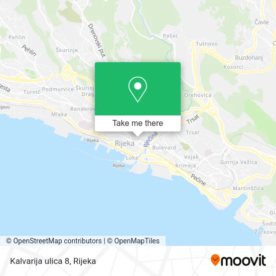 Kalvarija ulica 8 map