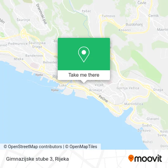 Gimnazijske stube 3 map