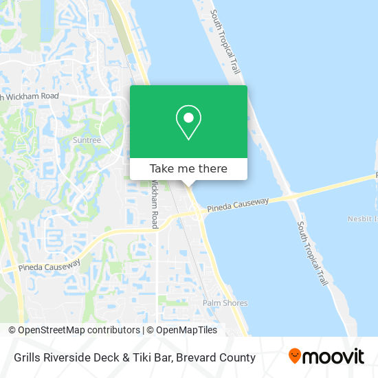 Grills Riverside Deck & Tiki Bar map