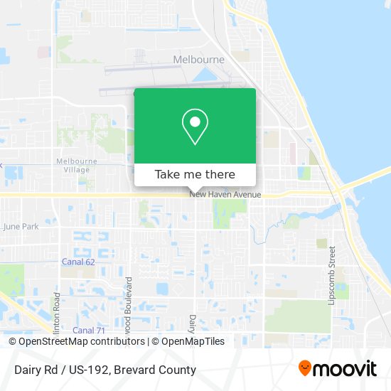 Mapa de Dairy Rd / US-192