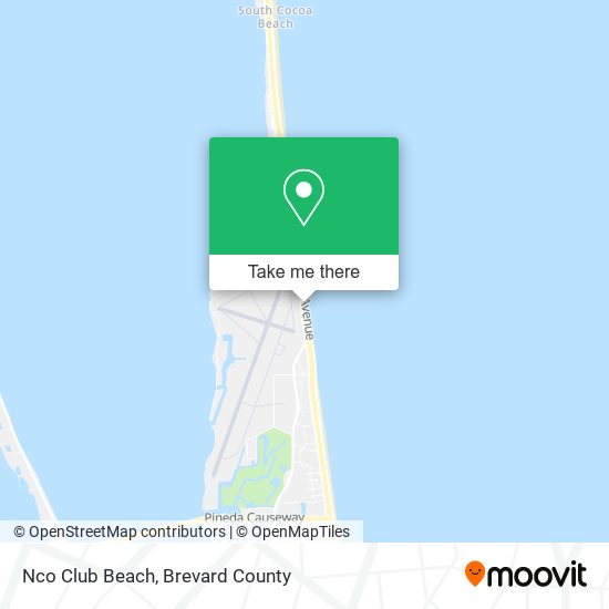 Mapa de Nco Club Beach