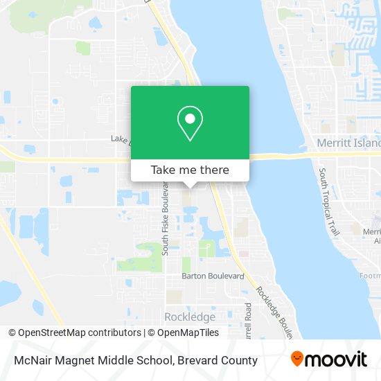 McNair Magnet Middle School map