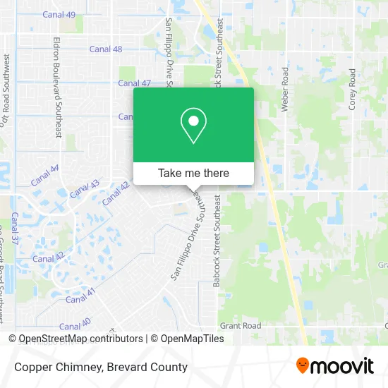 Copper Chimney map