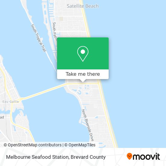 Melbourne Seafood Station map