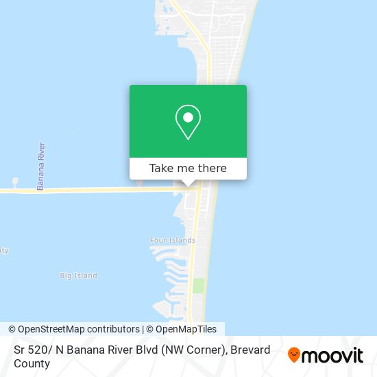 Mapa de Sr 520/ N Banana River Blvd (NW Corner)