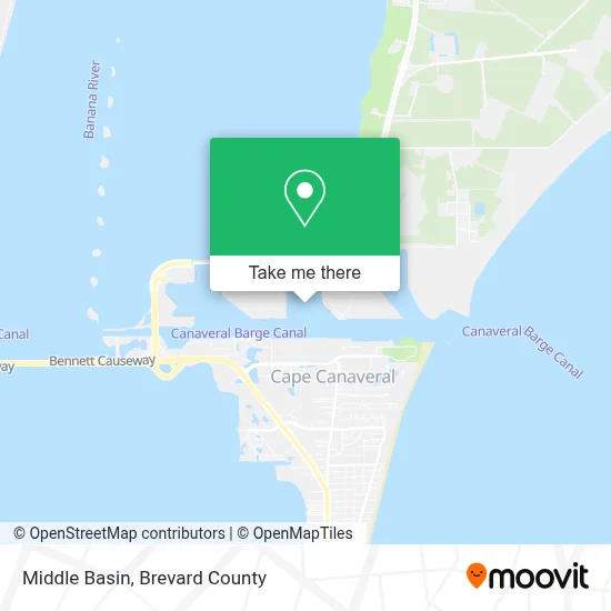 Middle Basin map
