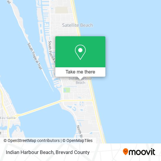 Mapa de Indian Harbour Beach