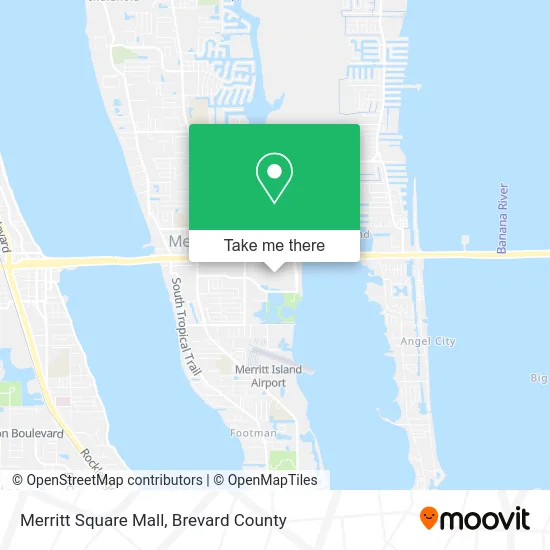Merritt Square Mall map