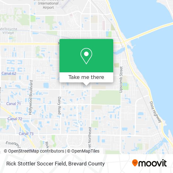 Rick Stottler Soccer Field map