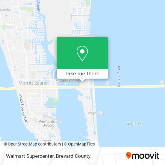 Walmart Supercenter map