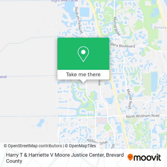 Harry T & Harriette V Moore Justice Center map