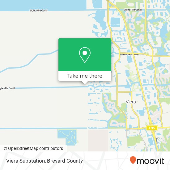 Viera Substation map