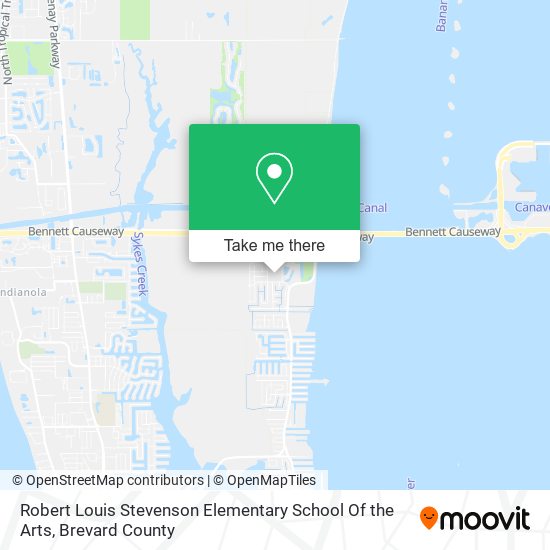 Robert Louis Stevenson Elementary School Of The Arts map