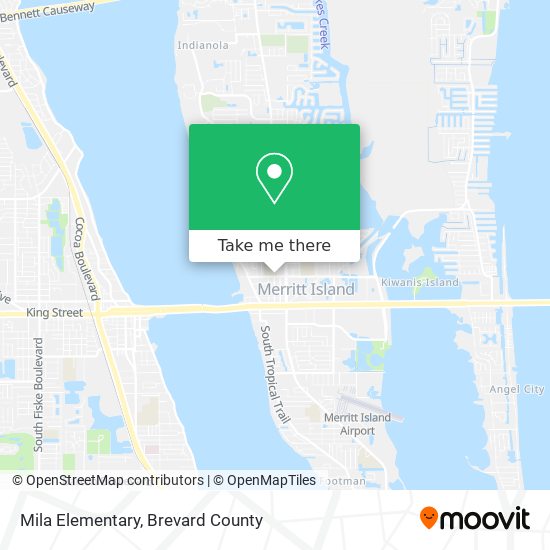 Mila Elementary map